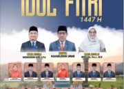 Pimpinan dan Anggota Dewan Perwakilan Rakyat Daerah Kabupaten Sumbawa Barat mengucapkan Selamat Hari Raya Idul Fitri 1447 H