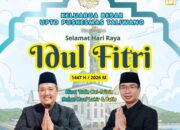 Keluarga Besar UPTD Puskesmas Taliwang mengucapkan Selamat Hari Raya Idul Fitri 1447 H / 2026 M Minal ‘Aidin wal-Faizin, Mohon Maaf Lahir & Batin