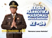 Kepala Kejaksaan Negeri Sumbawa Barat beserta seluruh jajaran mengucapkan dirgahayu Badan Narkotika Nasional Republik Indonesia ke-24 dengan tema “Bersama Lawan Narkoba”