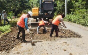 Perbaikan Jalan Rusak Ruas Pal IV–Lenangguar Dikebut, PUPR-PKP Gunakan Agregat Kelas A untuk Tingkatkan Daya Tahan