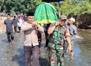 TNI–Polri Tunjukkan Kekompakan di Tengah Duka, Warga Kecamatan Sekongkang