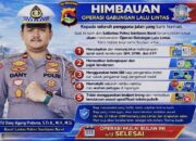 Satuan Lalu Lintas Polres Sumbawa Barat Kembali Mengelar Operasi Gabungan Lalu Lintas di Himbau Kepada masyarakat agar melengkapi surat-surat kendaraan dan mematuhi aturan berlalu lintas