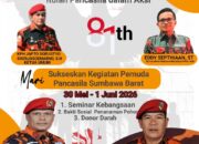 Majelis Pimpinan Cabang Pemuda Pancasila Kabupaten Sumbawa Barat mengucapkan Selamat Hari Lahir Pancasila 1 Juni 1945