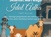 Keluarga Besar Perum Bulog Kancab Sumbawa mengucapkan Selamat Hari Raya Idul Adha 1447 Hijriah