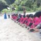 Dorong Pelestarian Penyu dan Ekosistem Pesisir, Bhayangkari Polda NTB Lepas Tukik di Pantai Sekongkang