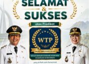 RSUD Asy-Syifa’ Sumbawa Barat mengucapkan Selamat dan sukses atas diraihnya kembali predikat Wajar Tanpa Pengecualian (WTP) untuk yang ke-12 kali berturut-turut oleh Pemerintah Kabupaten Sumbawa Barat