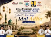 Dinas Pekerjaan Umum dan Penataan Ruang Kabupaten Sumbawa Barat mengucapkan Selamat Hari Raya Idul Adha 1447 H/ 2026 M