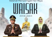Kepala Kejaksaan Negeri Sumbawa Barat beserta Jajaran dan Ketua IAD Daerah Sumbawa Barat Beserta Anggota mengucapkan Selamat Memperingati Hari Raya Waisak 2570 BE/ 2026 M.