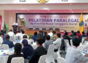 Dibuka Gubernur NTB, Ratusan Warga Ikuti Pelatihan Paralegal dari ADVOKAI