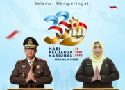 Kepala Kejaksaan Negeri Sumbawa Barat beserta jajaran dan Ketua IAD Daerah Sumbawa Barat beserta anggota mengucapkan Selamat Memperingati Hari Keluarga Nasional (HARGANAS) ke-33 Tahun 2026.