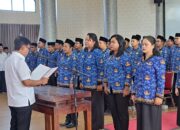 132 Pejabat Fungsional Dilantik, Bupati H. Amar Dorong Lahirnya Generasi Baru Birokrasi Profesional