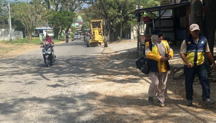 TRC PUPR NTB Bergerak Cepat, Peninggian Jalan Depan RSUD Sumbawa dan Perbaikan Ruas Strategis Mulai Dikerjakan