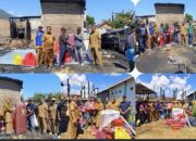 Disos KSB Bergerak Cepat Salurkan Bantuan Logistik bagi Korban Kebakaran di Bertong