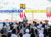 Perkuat Ketahanan Pangan dan Ketahanan Air, Presiden Prabowo Resmikan Bendungan Meninting