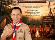 Fakhruddin Rob Anggota DPRD Provinsi NTB dapil V Sumbawa Sumbawa Barat menggucapkan Selamat Hari Pramuka ke-65