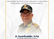 Keluarga Besar Kantor Pertanahan Kabupaten Sumbawa Barat mengucapkan Turut Berduka Cita Atas Wafatnya H.Syarifuddin, S.Pd., Kasat Pol PP Sumbawa Barat