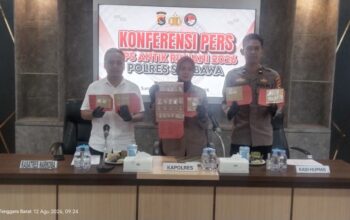 26,66 Gram Sabu Disita, Polres Sumbawa Amankan 9 Tersangka dalam Operasi Antik Rinjani