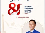 Dirgahayu ke-81 Kemerdekaan Republik Indonesia Tahun 2026