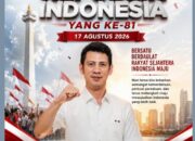 Selamat HUT ke-81 Kemerdekaan Republik Indonesia, 17 Agustus 2026