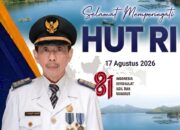 Pemerintah Kecamatan Taliwang Kabupaten Sumbawa Barat mengucapkan Selamat Memperingati HUT RI ke-81. 17 Agustus 2026