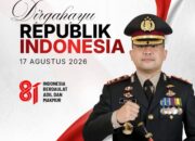KEPALA KEPOLISIAN RESOR SUMBAWA BARATBESERTA SATF DAN JAJARAN Mengucapkan DIRGAHAYU REPUBLIK INDONESIA KE-81