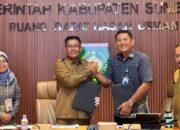 Sekda Sumbawa Teken Rencana Kerja Optimalisasi Program JKN