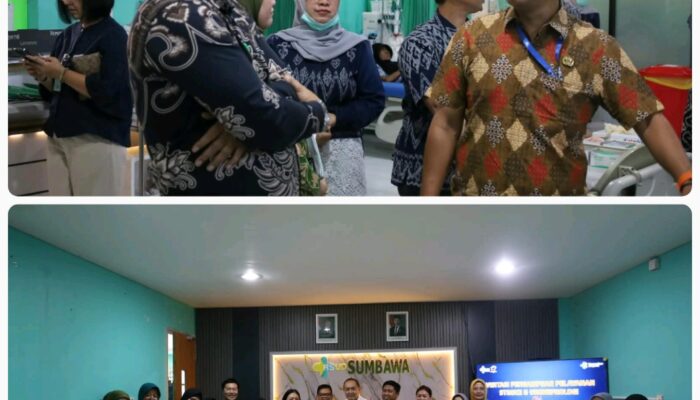 RSUP Ngoerah Denpasar Visitasi Pengampuan Pelayanan Stroke dan Uronefrologi di RSUD Sumbawa