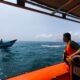 Tim SAR Gabungan Cari Pemancing yang Jatuh dari Tebing Pantai Lancing