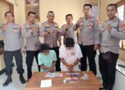 Polisi Sisir Rumah di Moyo Hilir, Dua Pria Diamankan Bersama Empat Poket Sabu