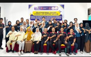 Tingkatkan Kesiapan Hadapi Pasien Kritis, Fakultas Kesehatan UNSA Gembleng 22 Peserta Lewat Pelatihan BTCLS