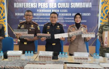 Bea Cukai Sumbawa Bongkar Modus Baru Rokok Ilegal, 236 Ribu Batang Diangkut Pakai Truk Berpendingin