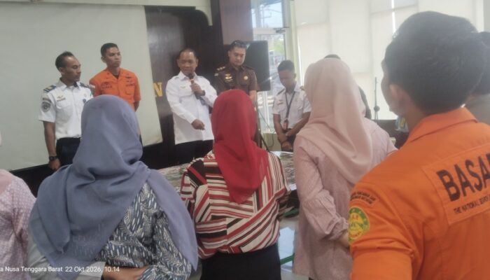 Bandara Sumbawa Perkuat Sinergi Lintas Instansi, Siaga Hadapi Keadaan Darurat Penerbangan